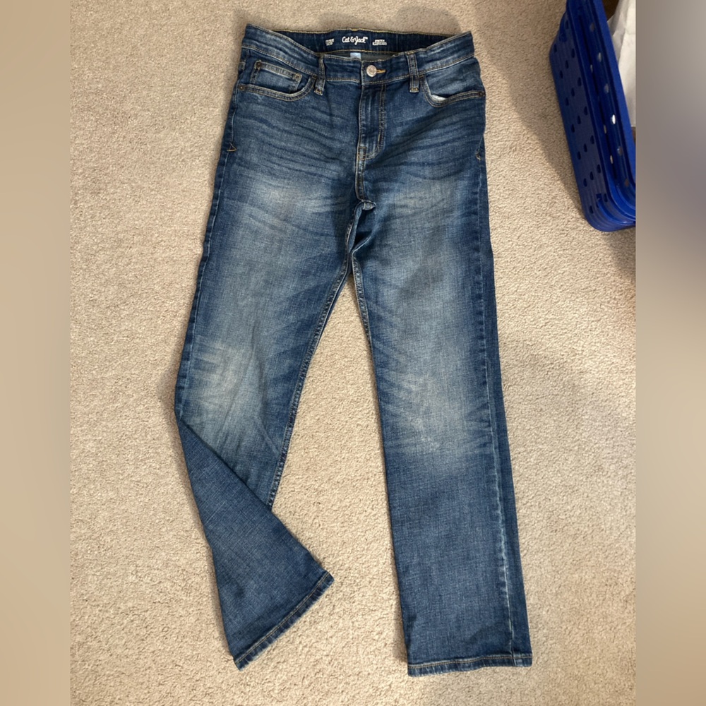Cat and Jack boys jeans NWOT 16 ￼